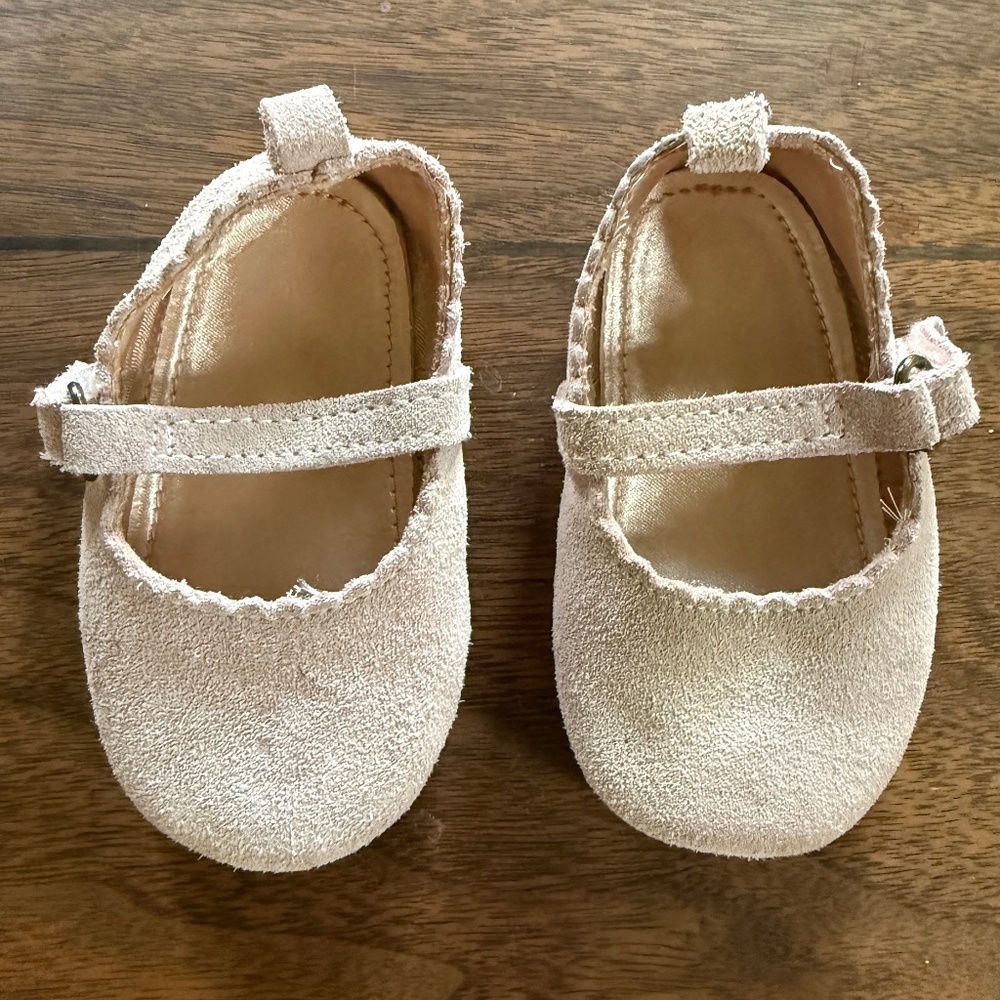 H&M Pink Baby Shoes Size 16-17